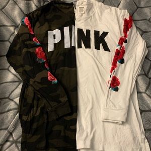 *DISCONTINUED* VS PINK Campus Long Sleeves (small)